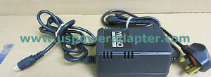 New Milgo 5 Pin AC Power Adapter 12V 0.25A 25W UK 3 Pin - Model: RPS571129G - Click Image to Close